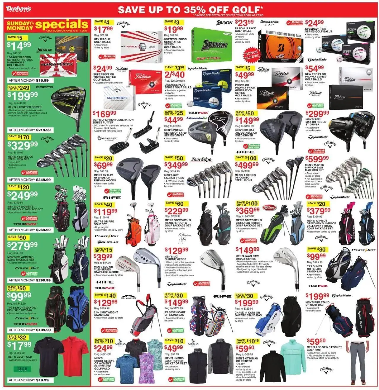 Weekly ad Dunham's Sports Weekly - PA from April 12 to April 17 2025 - Page 5