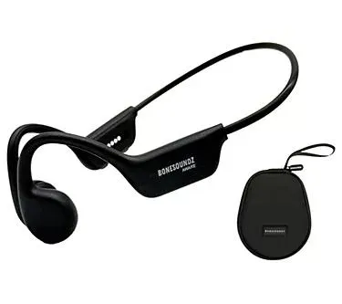 Bonesoundz Bone Conduction Bluetooth Headphones with Lights