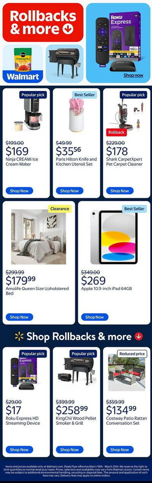 Weekly ad Walmart Weekly Ad from March 19 to March 25 2025 - Page 1