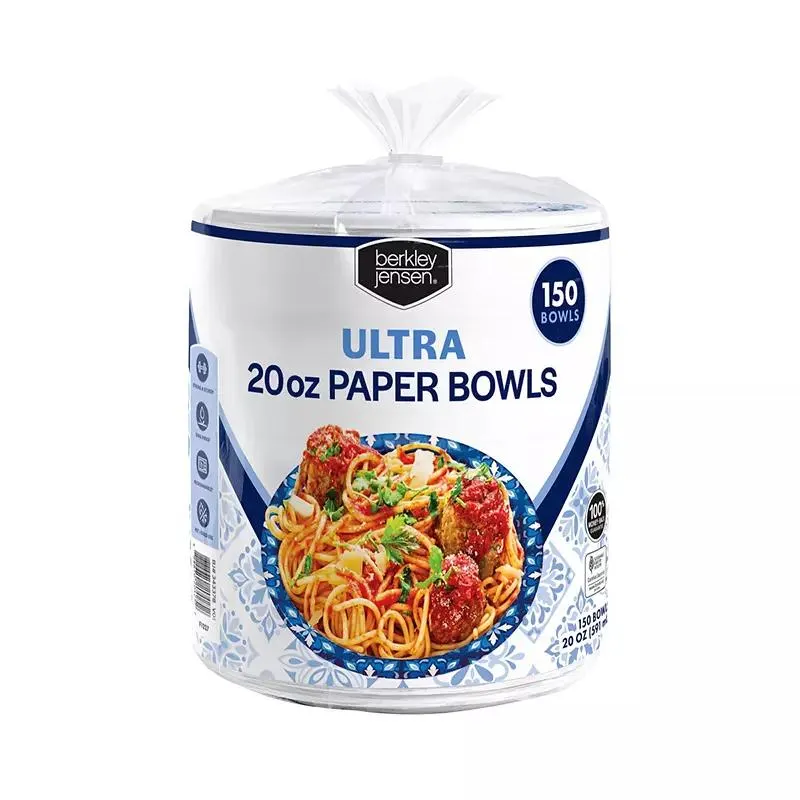 Berkley Jensen Ultra Paper Bowls, 20 oz./150 ct.