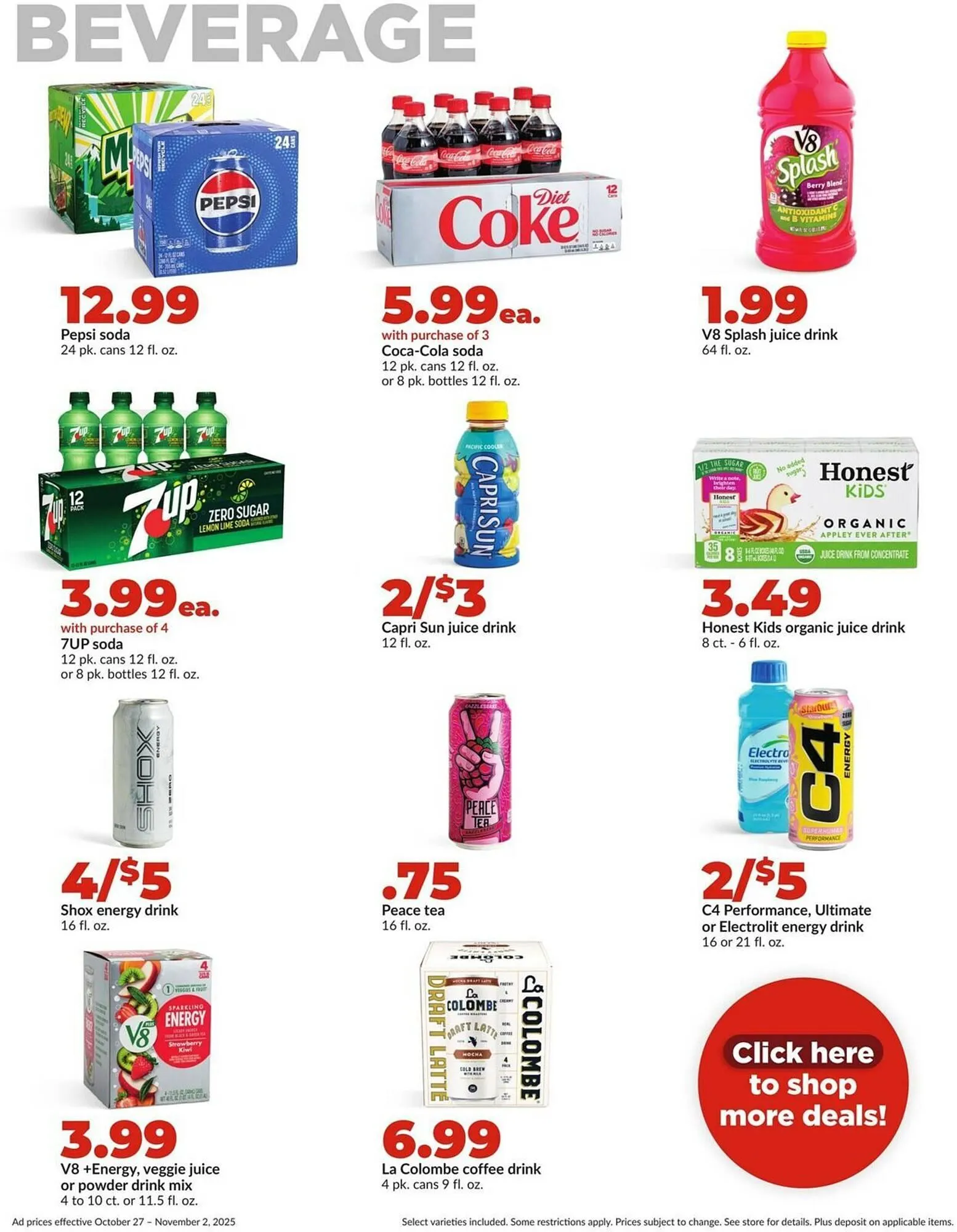 Weekly ad Hy-Vee weekly ad from October 27 to November 2 2025 - Page 25