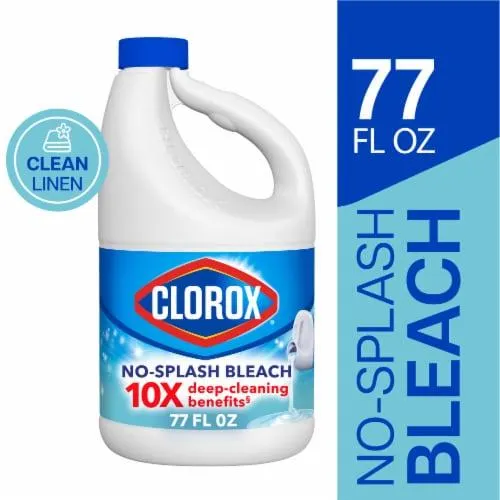 Clorox No-Splash Clean Linen Scented Liquid Bleach