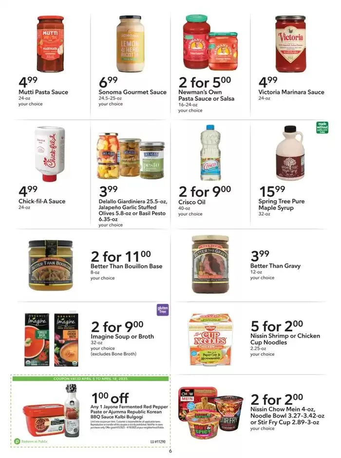 Weekly ad Publix Extra Savings from April 5 to April 18 2025 - Page 6