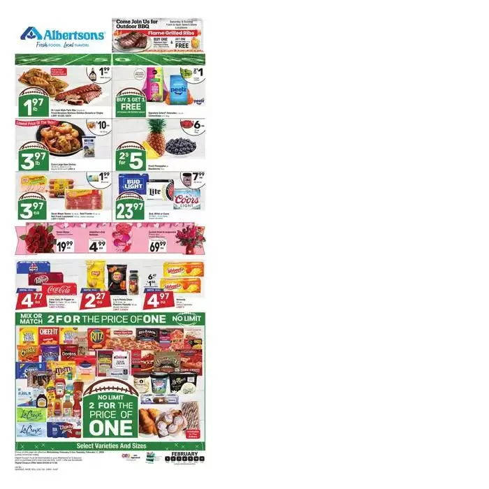 Weekly ad Weekly Ad - Albertsons - Southern from February 5 to February 11 2025 - Page 1