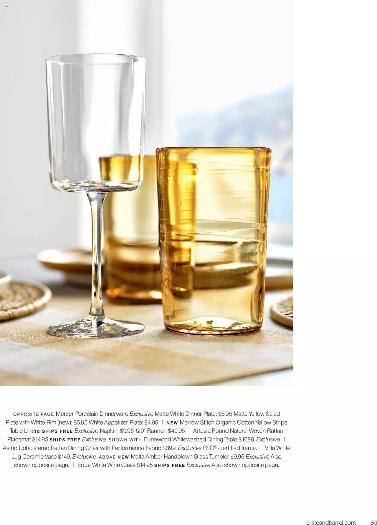 Weekly ad Crate & Barrel - Weekly Ad from April 7 to December 31 2024 - Page 85