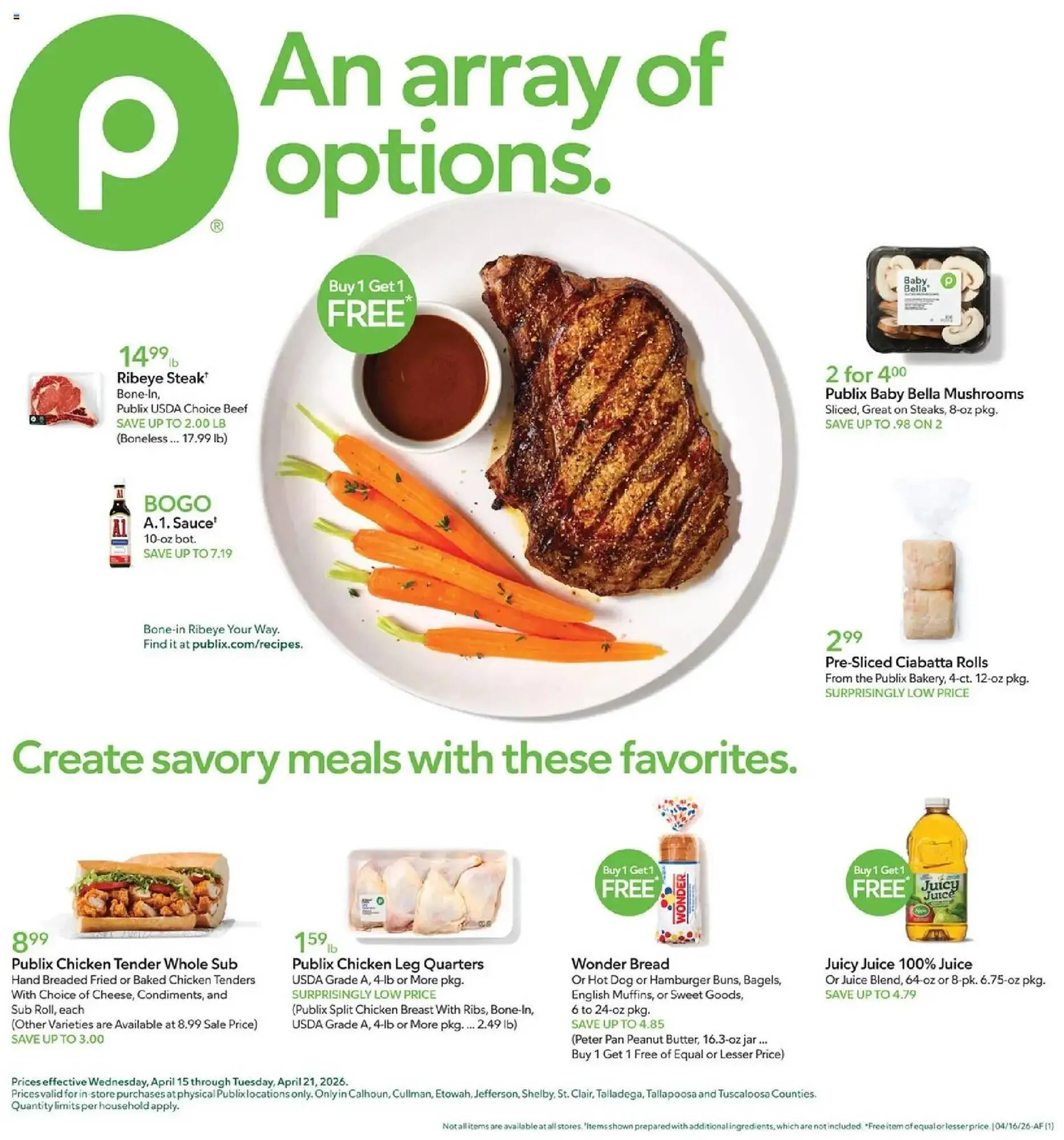 Weekly ad Publix weekly ad from April 15 to April 21 2026 - Page 1