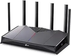 TP-Link Dual-Band BE6500 WiFi 7 Gaming Router Archer GE400 | 6-Stream 6.5 Gbps | 2 x 2.5G + 3 x 1G | Game Acceleration, Dedicated Gaming Port & Panel, RGB Lighting | Easymesh, Homeshield | No 6 GHz