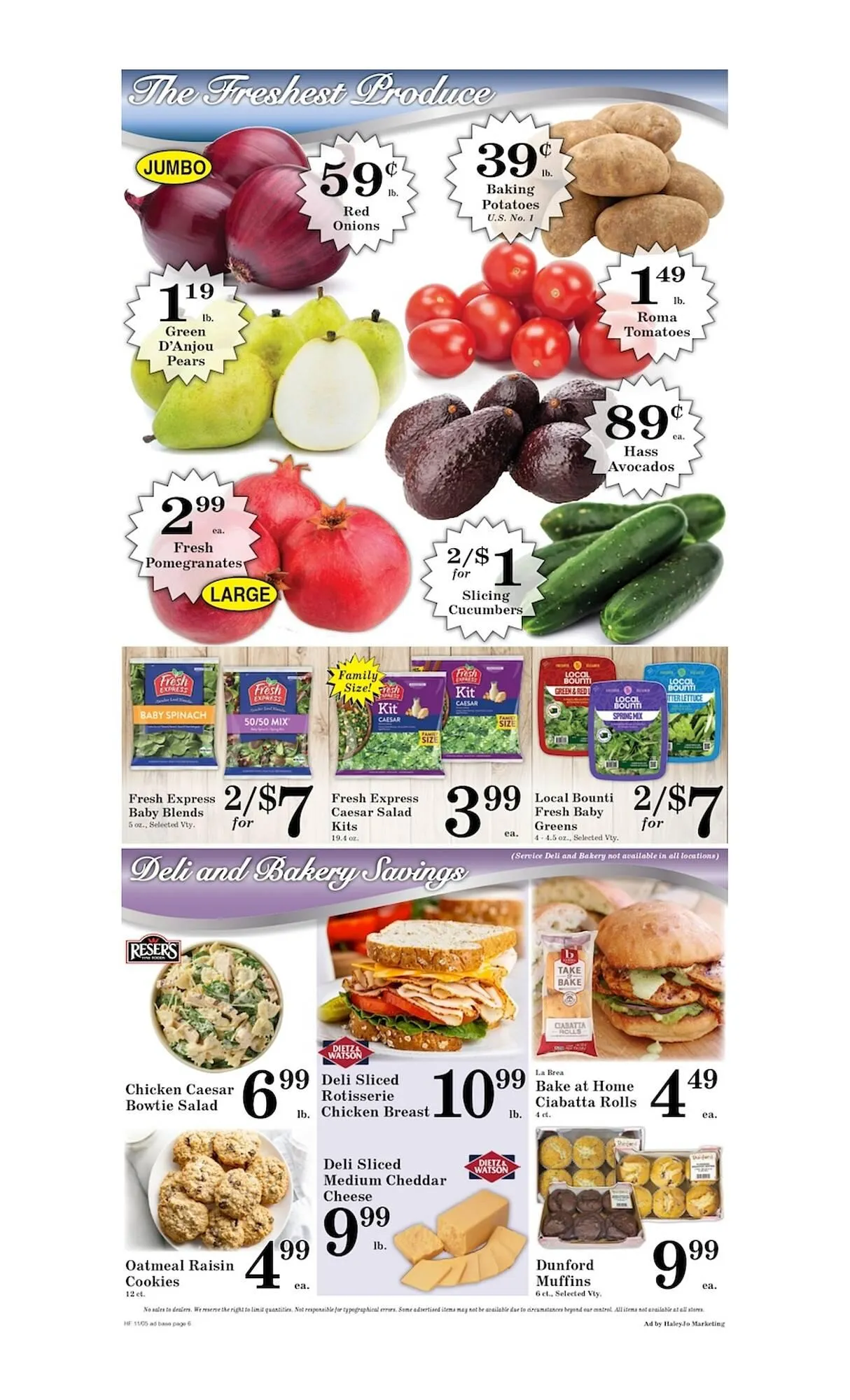 Weekly ad Harvest Foods weekly ad from November 5 to November 11 2025 - Page 6