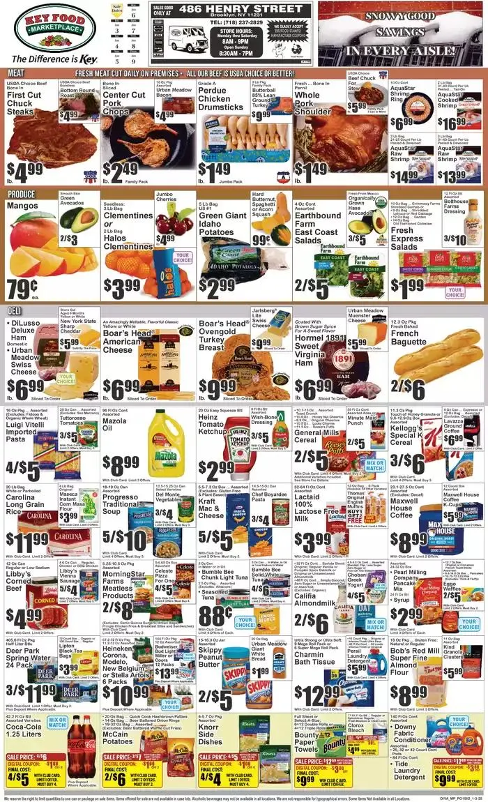 Weekly ad Special offers for you from January 3 to January 9 2025 - Page 1