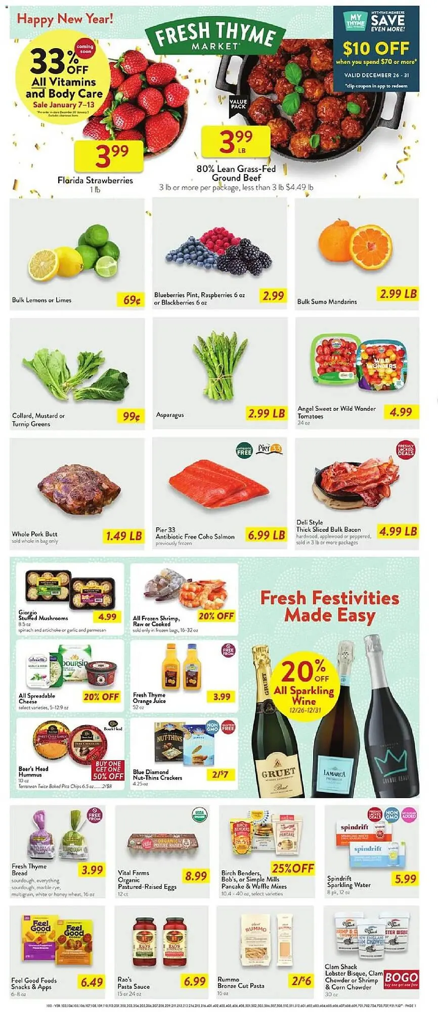 Weekly ad Fresh Thyme weekly ad from December 26 to January 1 2026 - Page 2