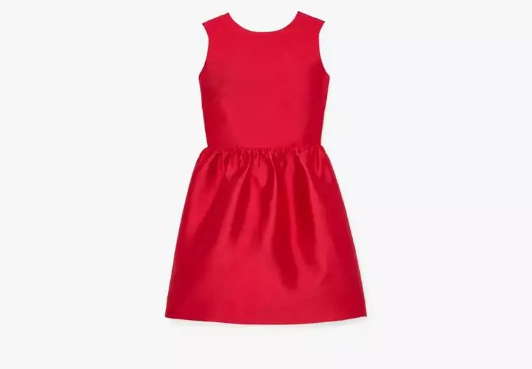 Fit-and-flare Bow Dress