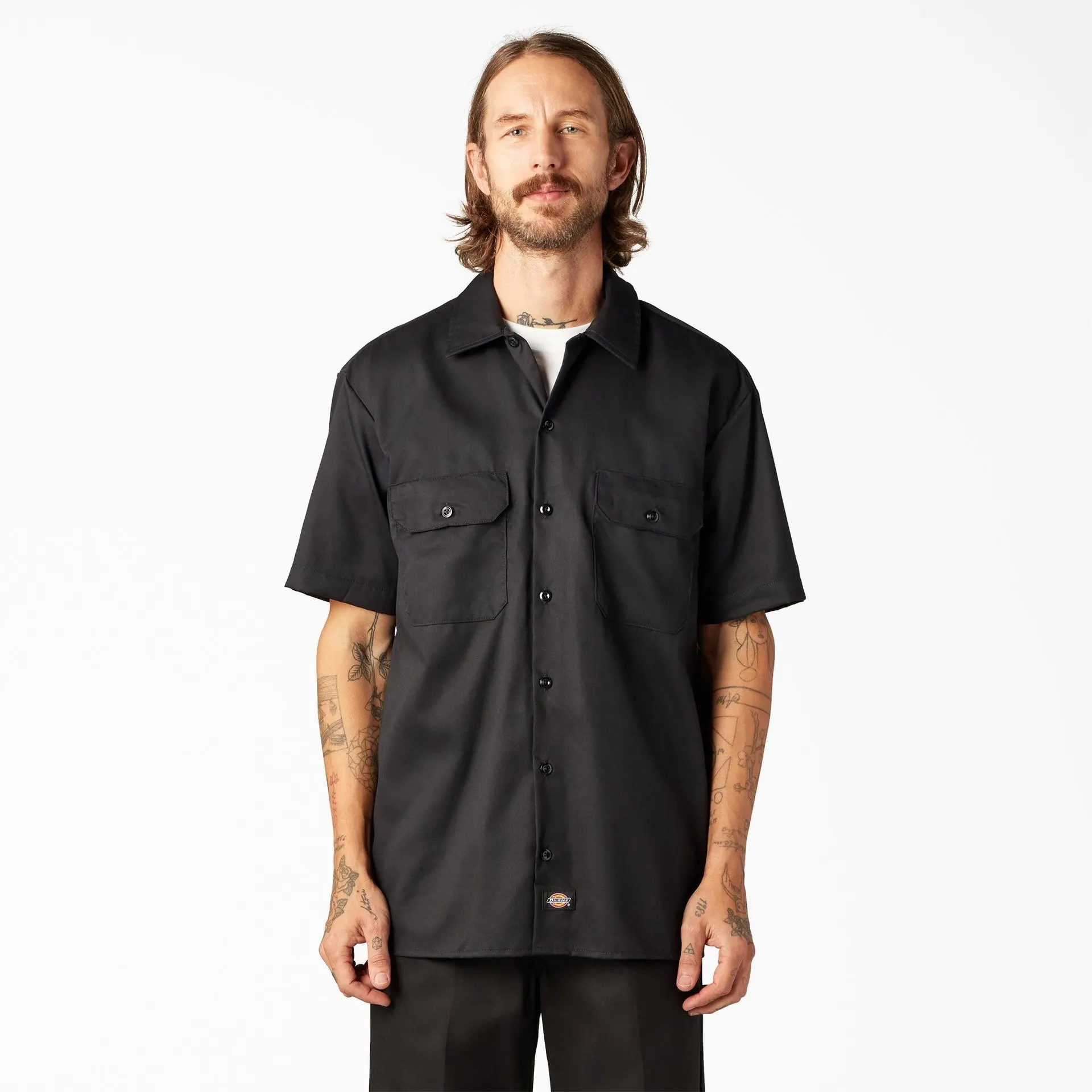 FLEX Relaxed Fit Short Sleeve Work Shirt