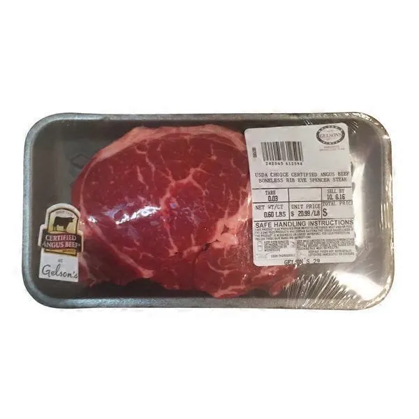 Gelson's Boneless Beef Rib Eye Steak