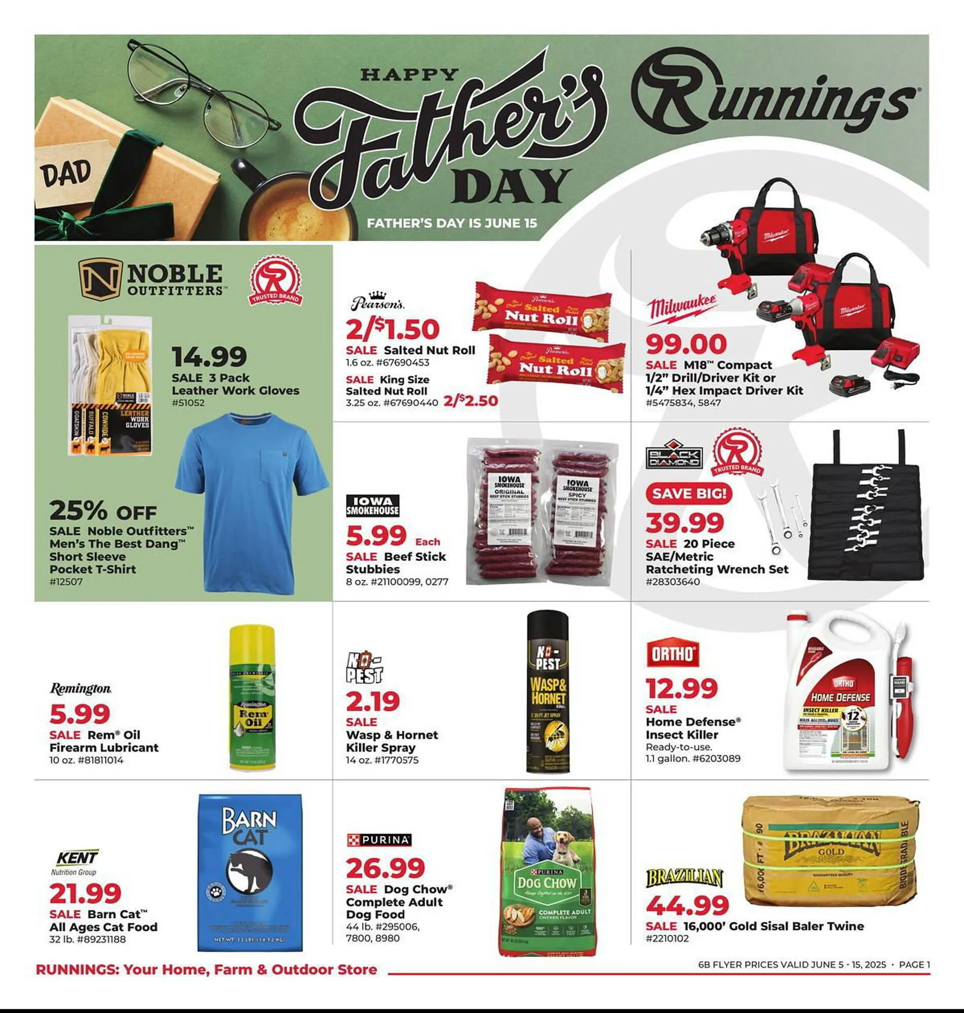 Catálogo de Runnings Weekly Ad 5 de junio al 15 de junio 2025 - Página 1