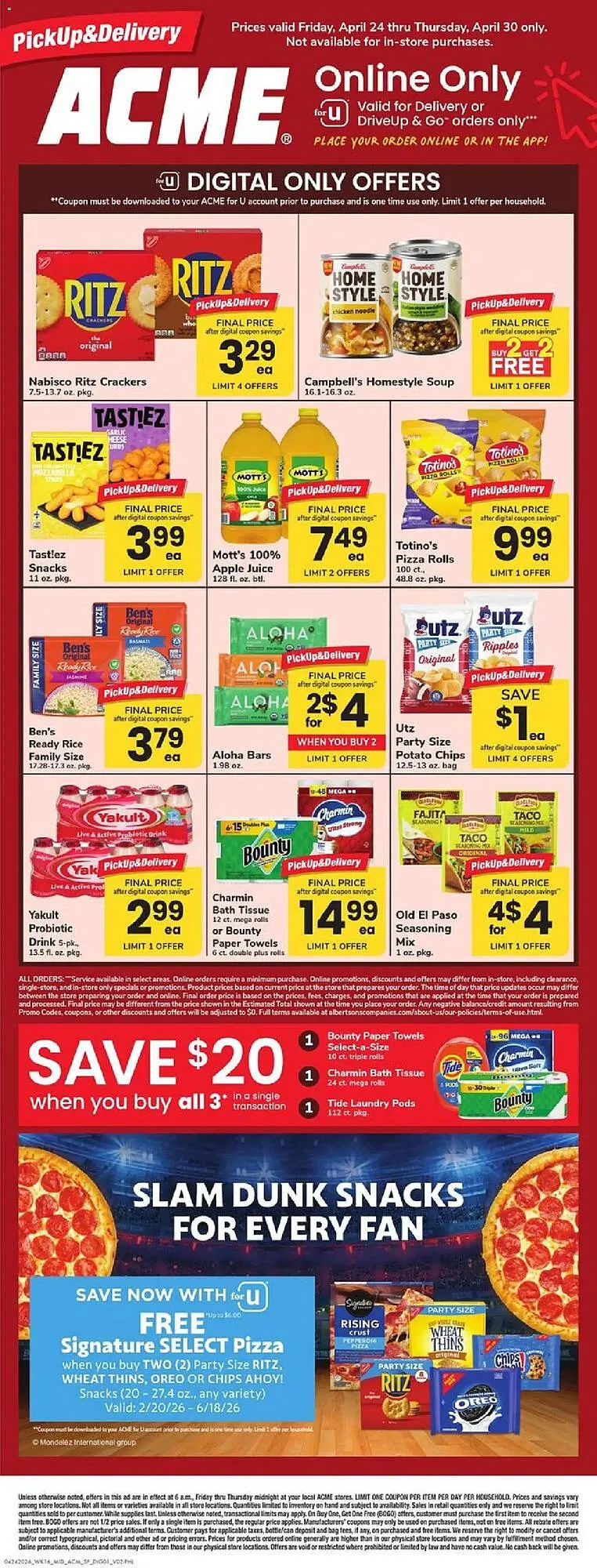 Weekly ad ACME weekly ad from April 24 to May 1 2026 - Page 1