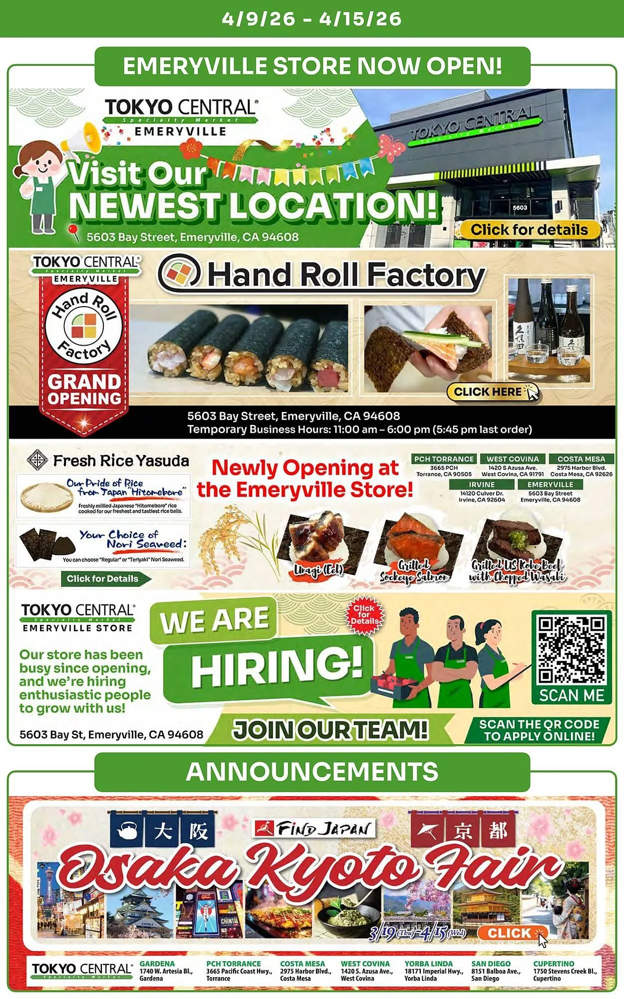 Weekly ad Tokyo Central Specialty Market weekly ad from April 9 to April 15 2026 - Page 7