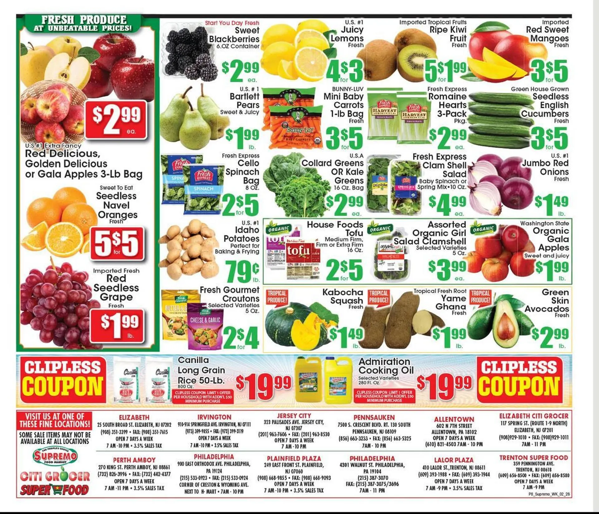 Weekly ad Supremo Foods Inc weekly ad from February 28 to March 6 2026 - Page 8