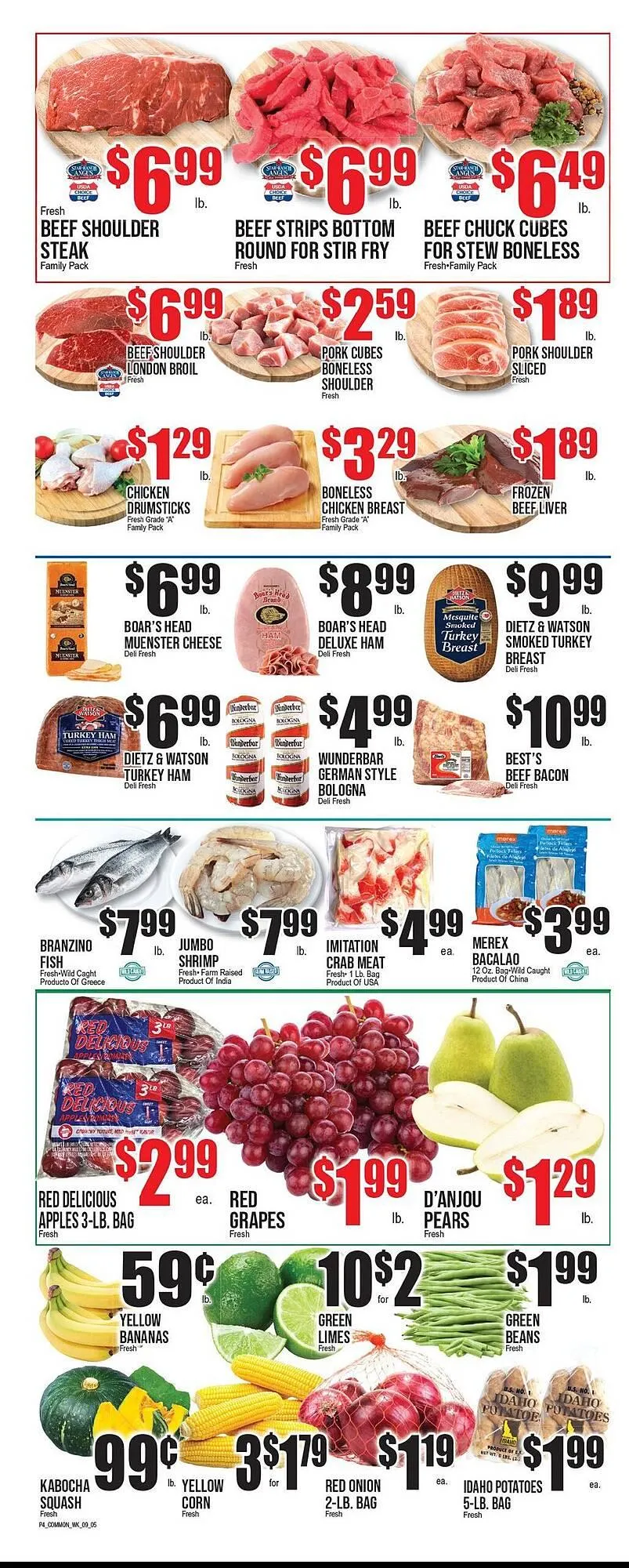 Weekly ad Extra Supermarket circular from September 5 to September 18 2025 - Page 4
