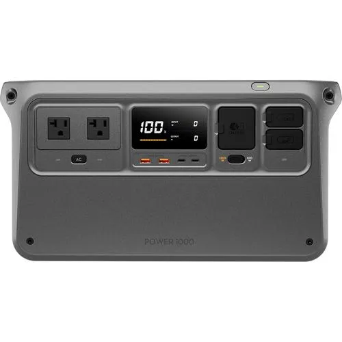 DJI Power 1000, Portable, High Capacity, Ultra- Quiet Outdoor Power Source