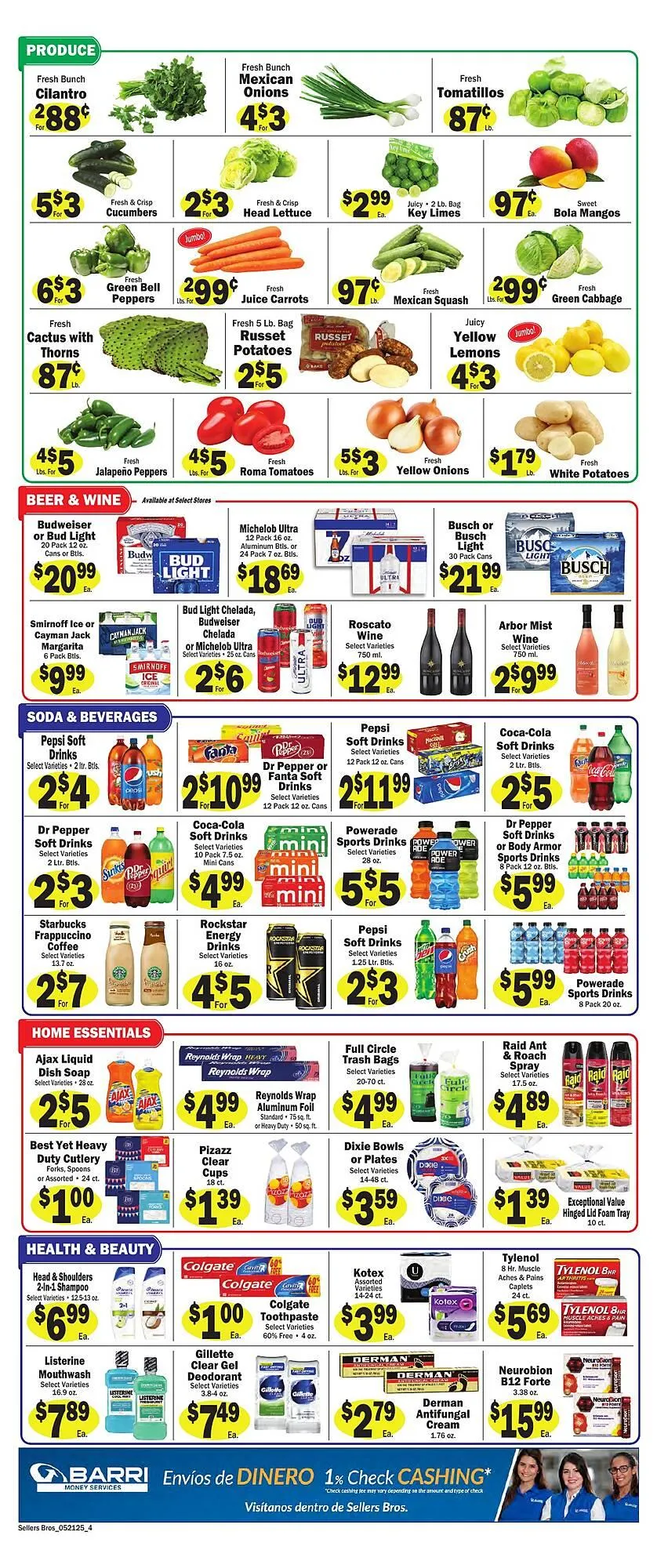 Weekly ad Sellers Bros Weekly Ad from May 21 to May 27 2025 - Page 4