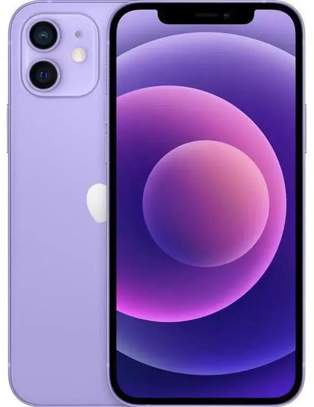 Apple iPhone 12 - 256GB - Purple - Fully Unlocked - Excellent (Grade A)
