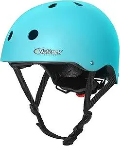 Nattork Kids Helmet Protective Gear, Removable Liner for Multi-Sports Skateboard, Skates, Bike, Scooter Age 4-12 Kids Youth Adults