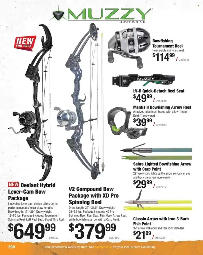 Weekly ad Cabela's Weekly ad from January 31 to February 6 2025 - Page 390
