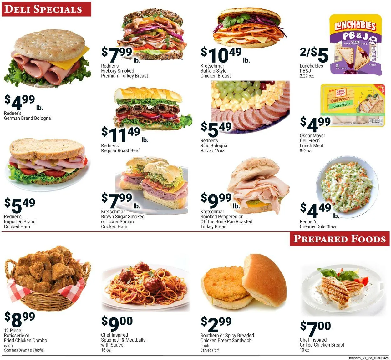 Weekly ad Redner’s Warehouse Market Current weekly ad from October 30 to November 5 2025 - Page 3