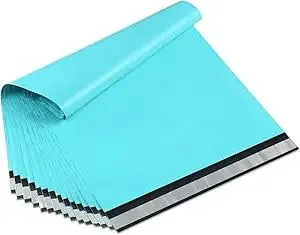 UCGOU Poly Mailers 14.5x19 Inch Teal 200 Pack Large Shipping Bags #7 Strong Thick Mailing Envelopes Self Sealing Adhesive Waterproof and Tear Proof Mailing Bags for Shipping Clothes