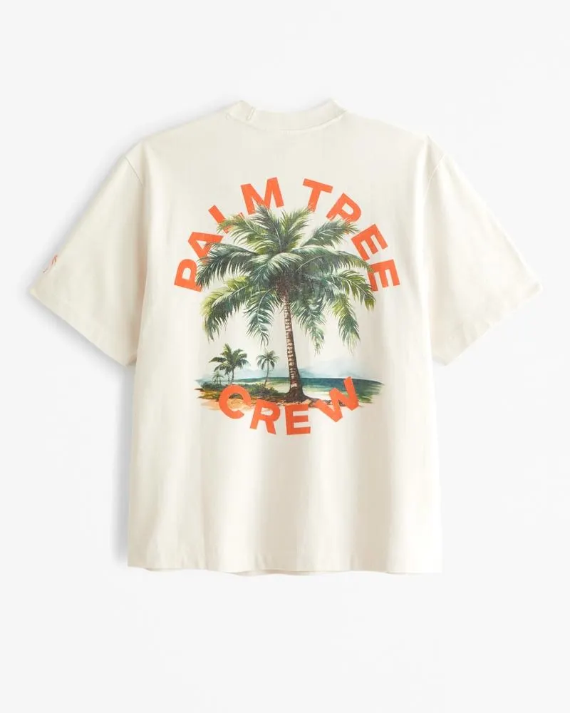 Premium Heavyweight Palm Tree Fest Graphic Tee
