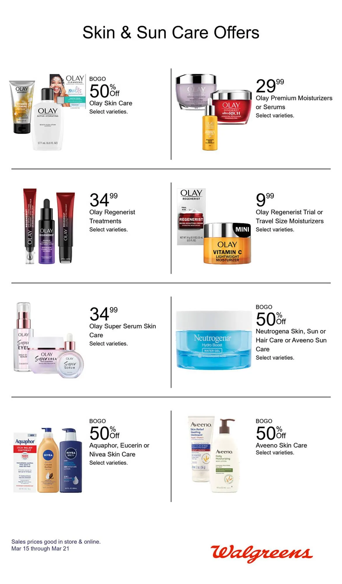 Weekly promotion Walgreens weekly ad spanning from March 15 to March 21 2026 - Page 55 for Catalogue 365