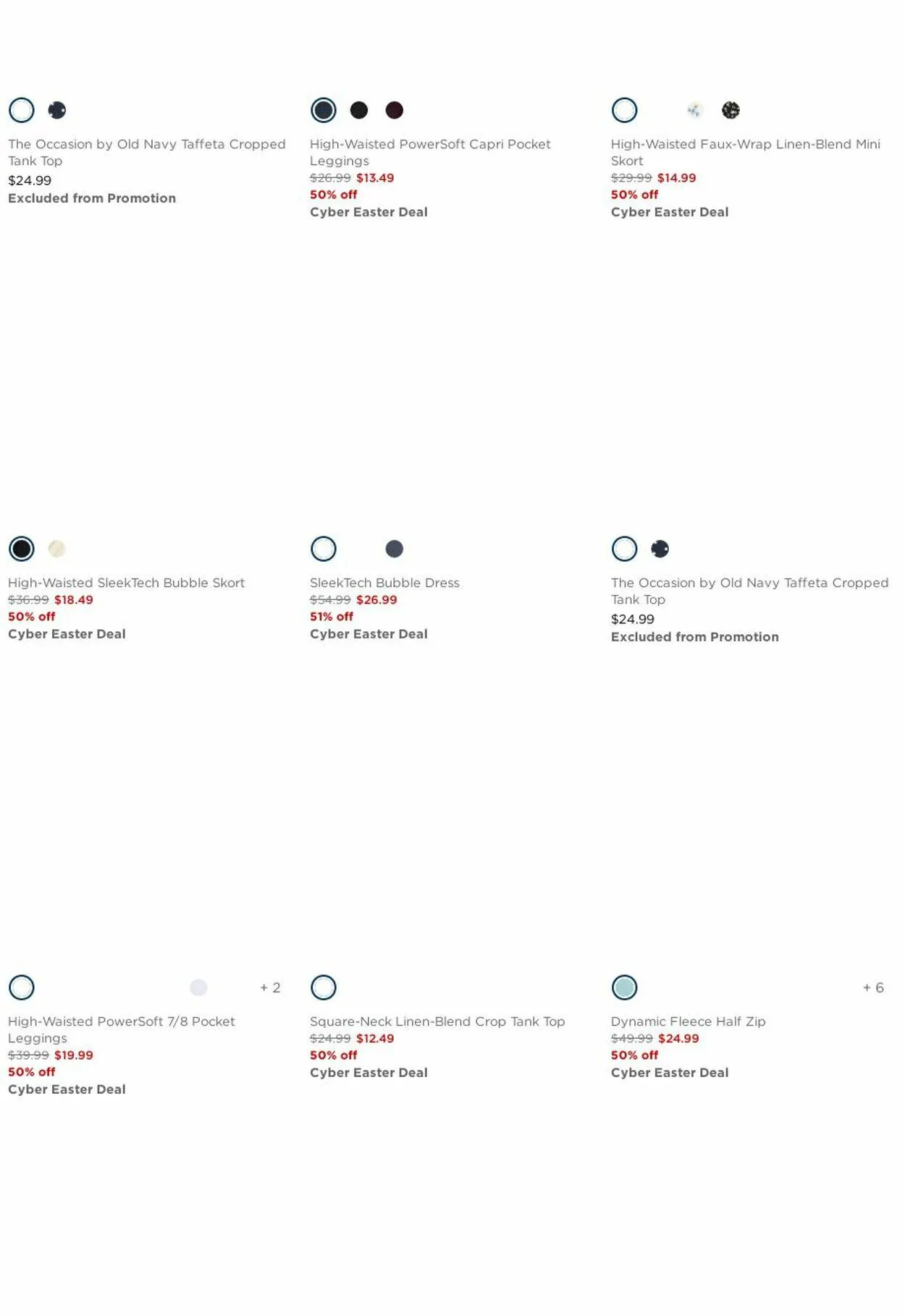 Weekly ad Old Navy from April 1 to April 30 2025 - Page 4