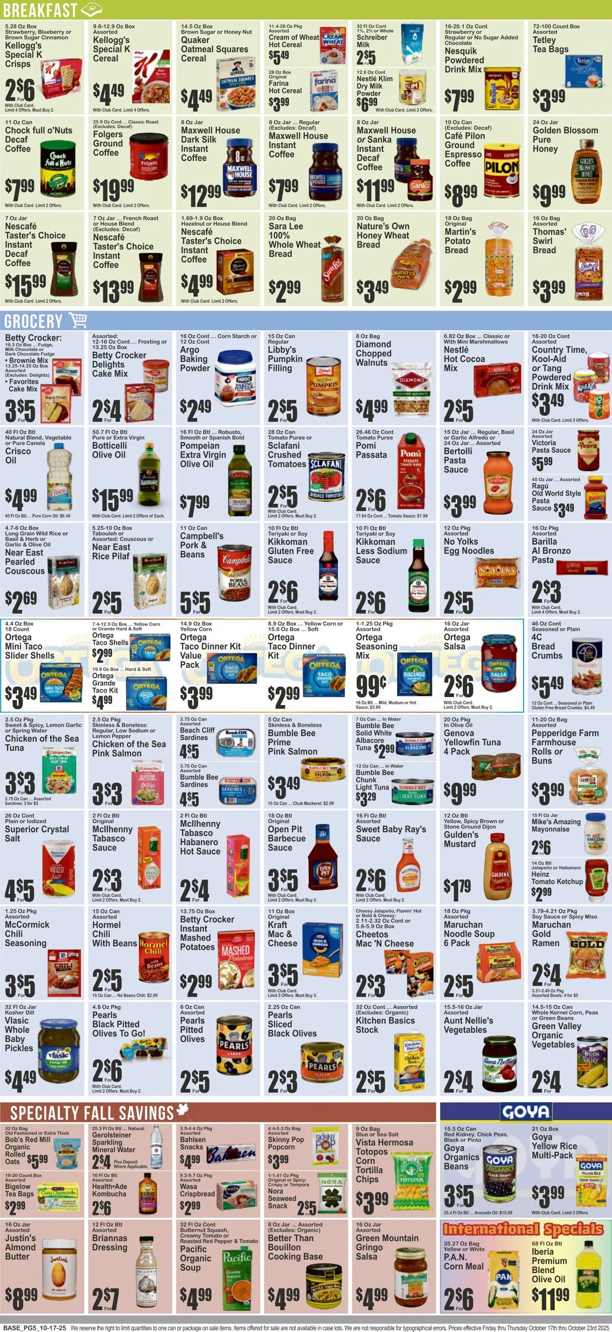 Weekly ad Key Food Current weekly ad from October 17 to October 23 2025 - Page 6