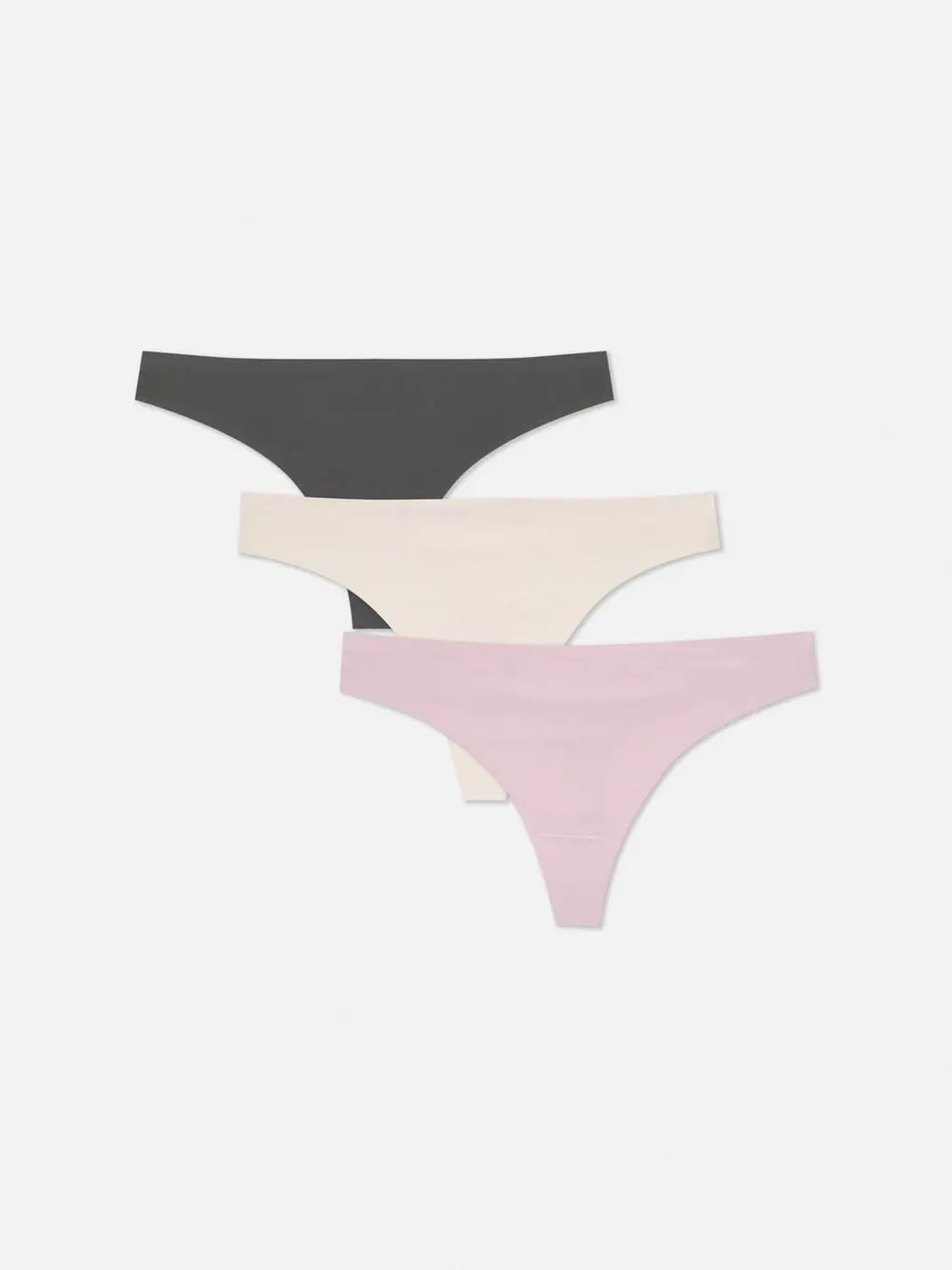 3-Pack Invisible Thongs