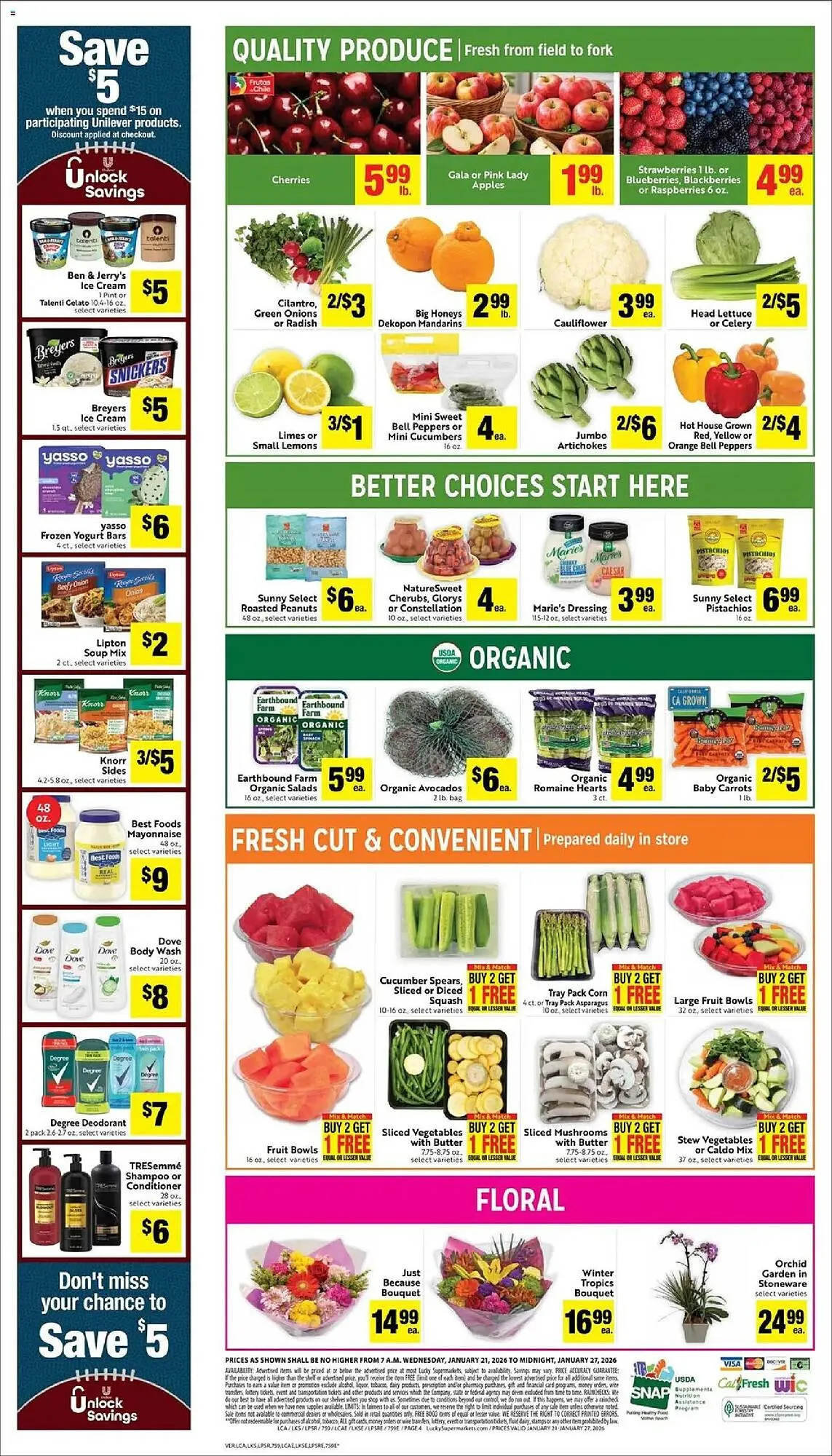 Weekly ad Lucky Supermarkets weekly ad from January 21 to January 28 2026 - Page 4