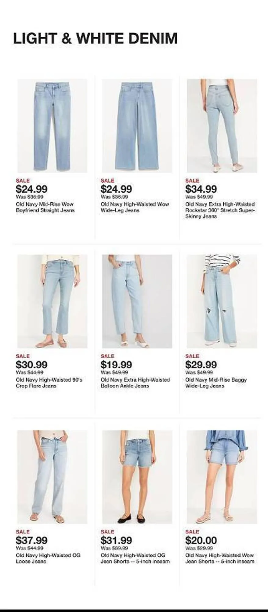 Weekly ad Old Navy Weekly Ad from April 8 to April 14 2024 - Page 4