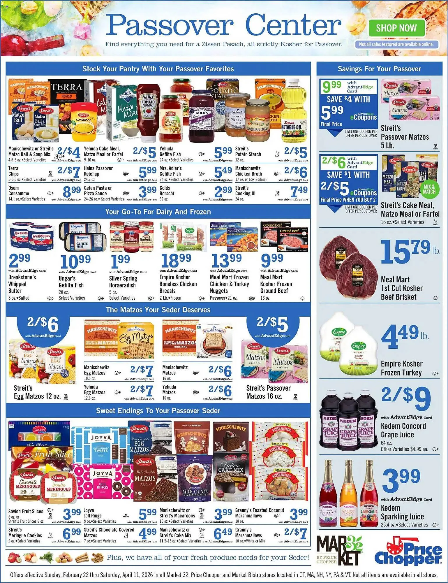 Weekly ad Price Chopper weekly ad from February 22 to April 11 2026 - Page 1
