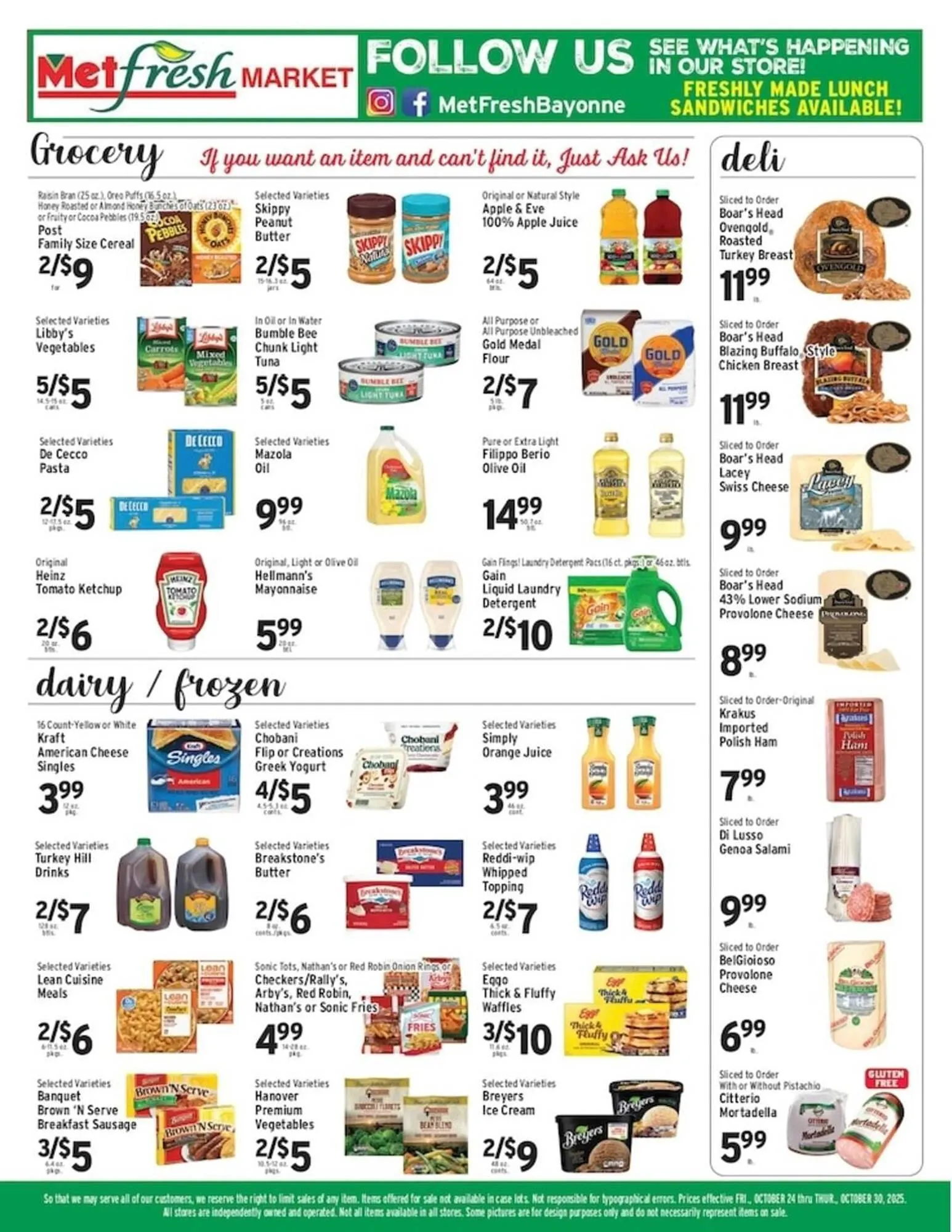 Weekly ad Met Foodmarkets weekly ad from October 24 to October 30 2025 - Page 2