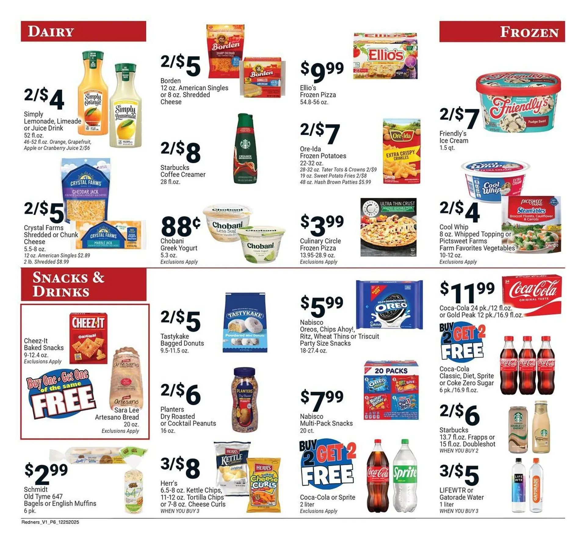 Weekly ad Redner's Warehouse weekly ad from December 25 to January 1 2026 - Page 6