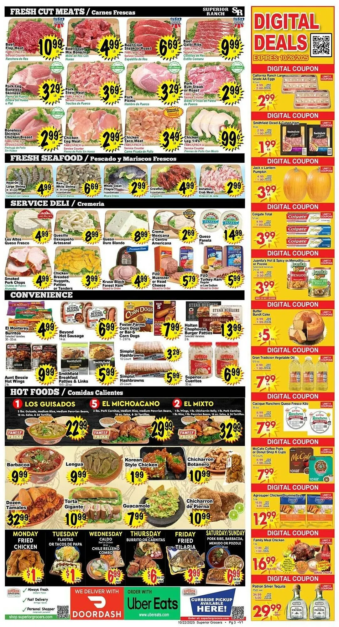 Weekly ad Superior Grocers weekly ad from October 22 to October 28 2025 - Page 3