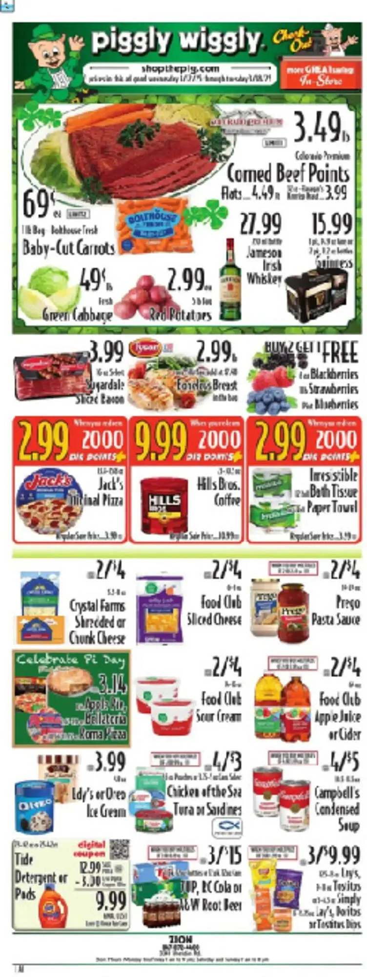 Catálogo de Piggly Wiggly Weekly Ad 12 de marzo al 18 de marzo 2025 - Página 1
