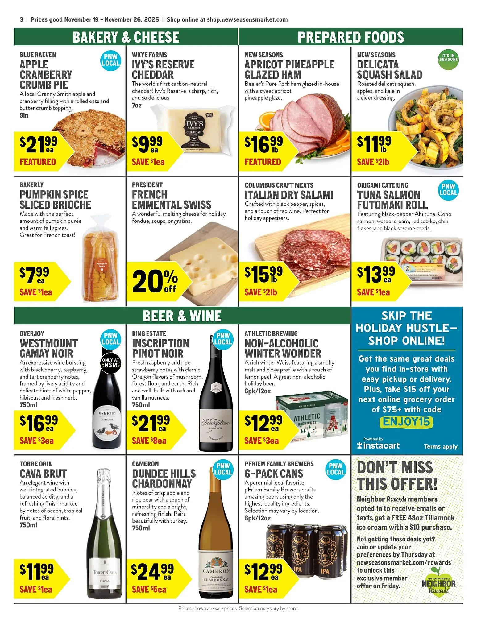 Weekly ad New Seasons Market weekly ad from November 19 to November 26 2025 - Page 3