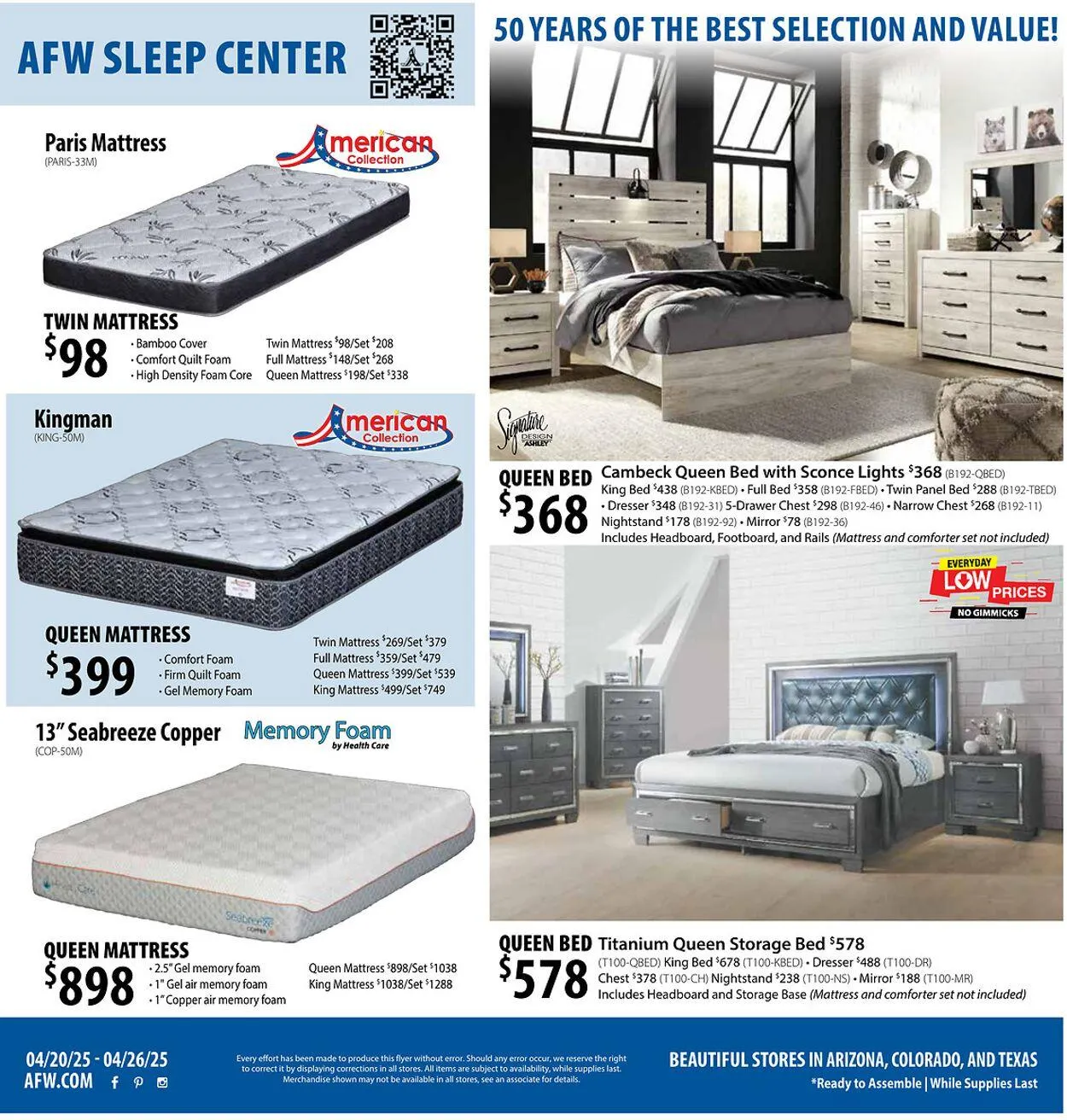Weekly ad American Furniture Warehouse Current weekly ad from September 28 to October 12 2025 - Page 8