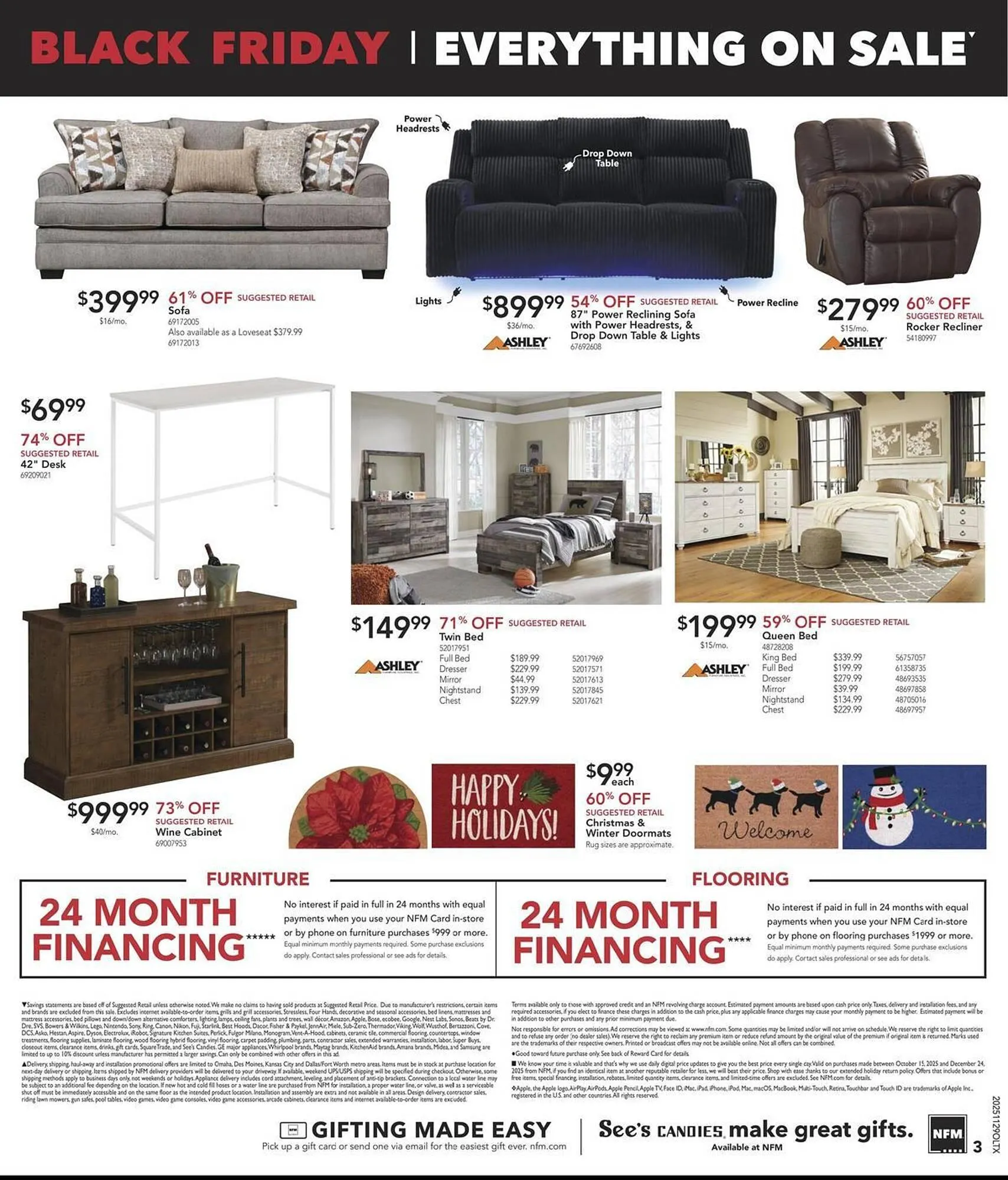 Weekly ad Nebraska Furniture Mart weekly ad from November 29 to December 2 2025 - Page 3