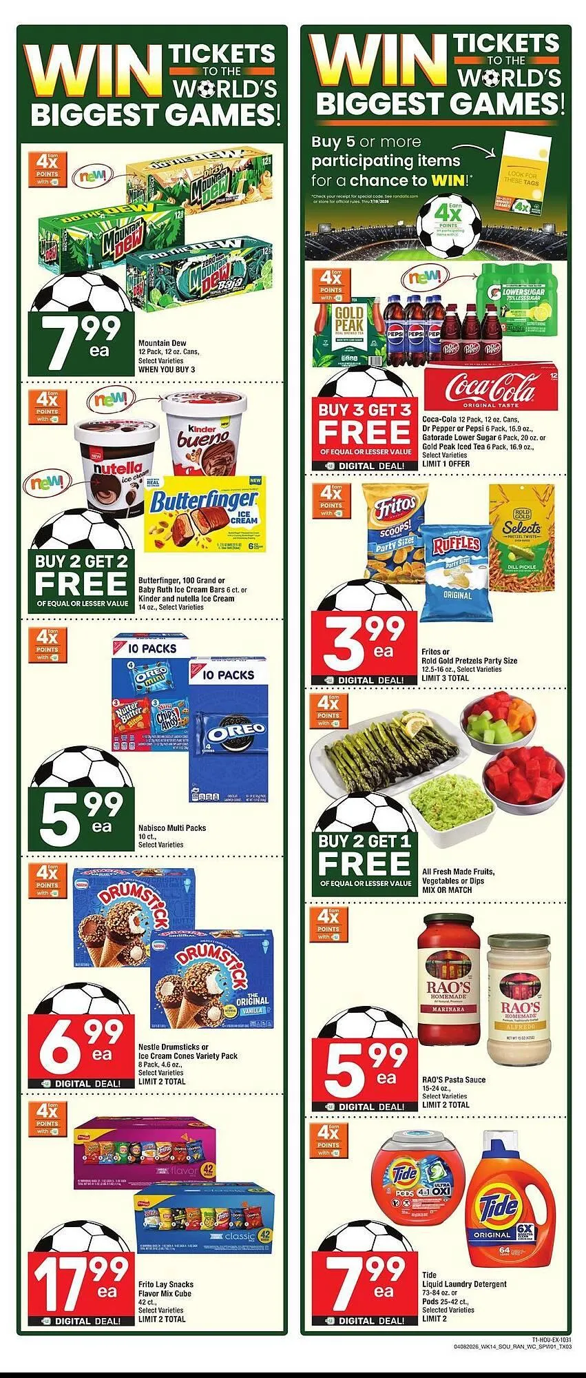 Weekly ad Randalls weekly ad from April 8 to April 14 2026 - Page 1