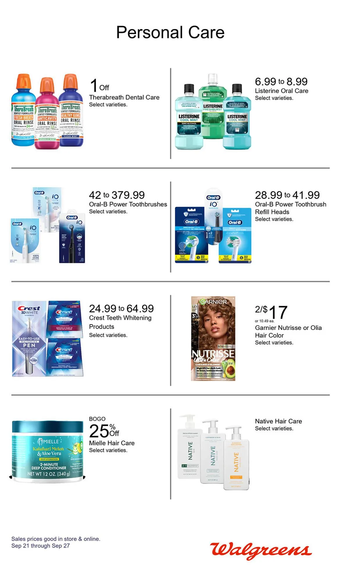 Weekly ad Walgreens weekly ad from September 21 to September 27 2025 - Page 22