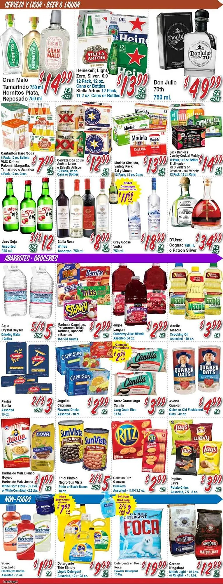 Catálogo de La Bonita Supermarkets Weekly Ad 2 de julio al 8 de julio 2025 - Página 2