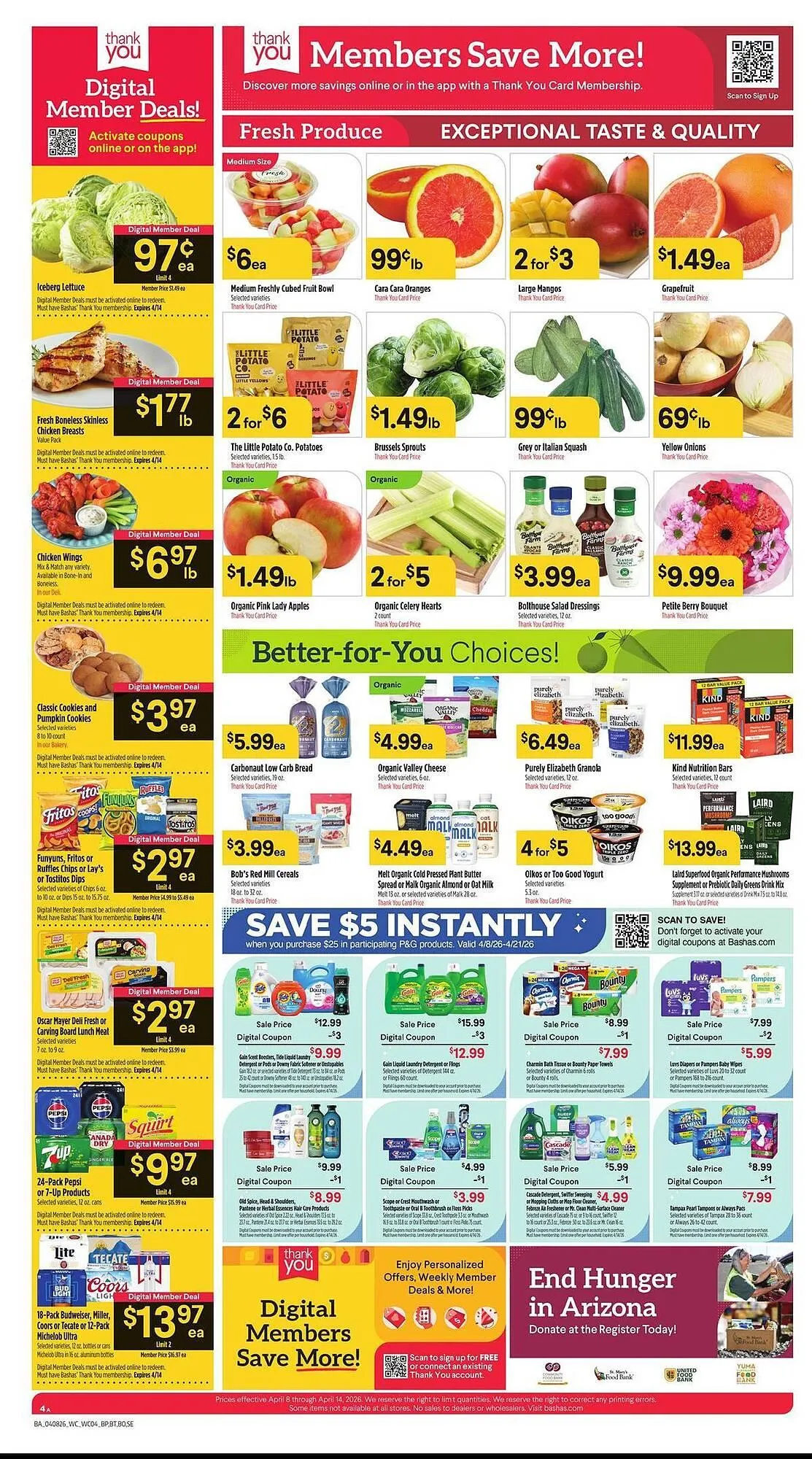 Weekly ad Bashas' weekly ad from April 8 to April 14 2026 - Page 4