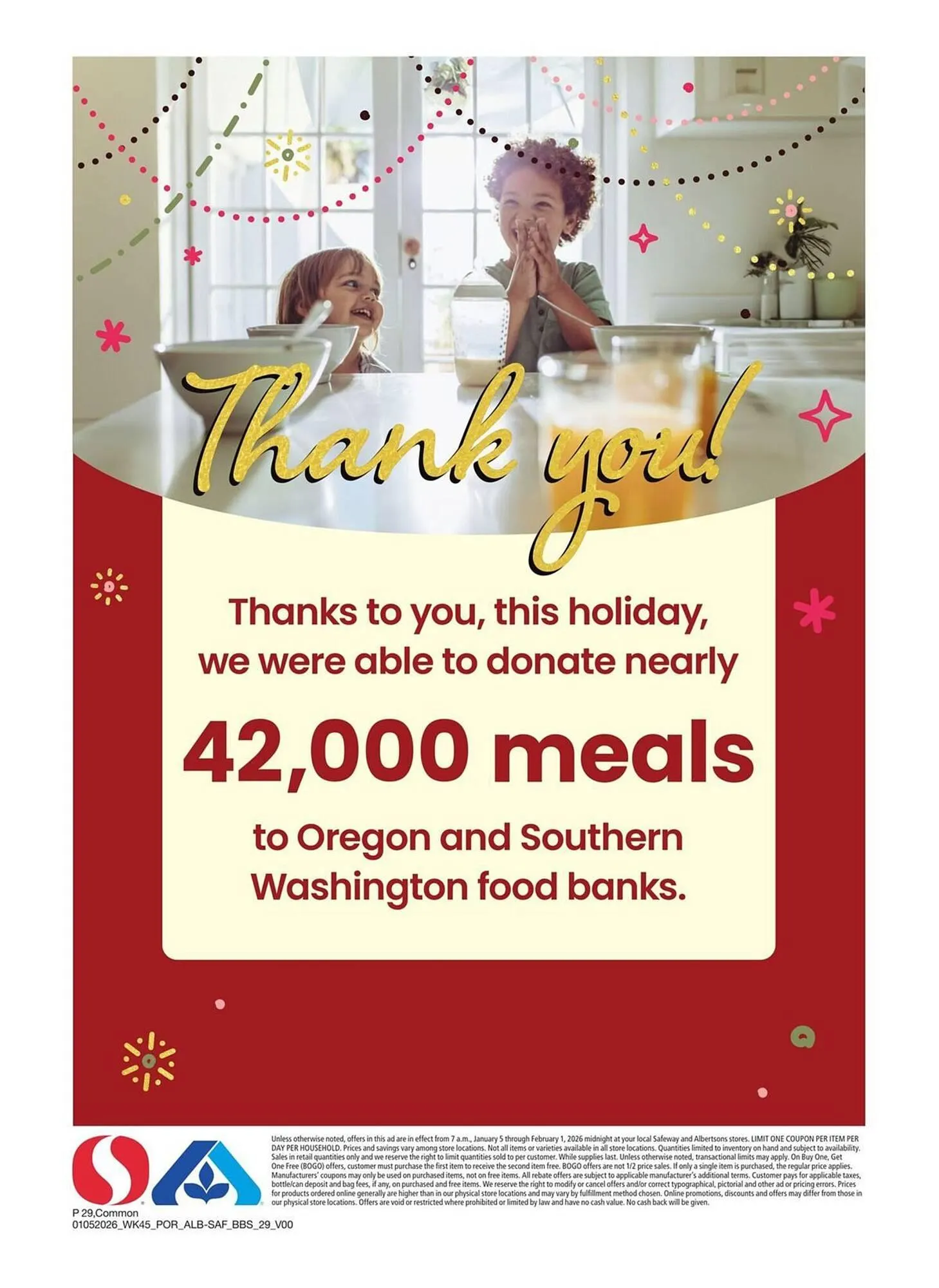 Weekly ad Albertsons weekly ad from January 5 to February 1 2026 - Page 29