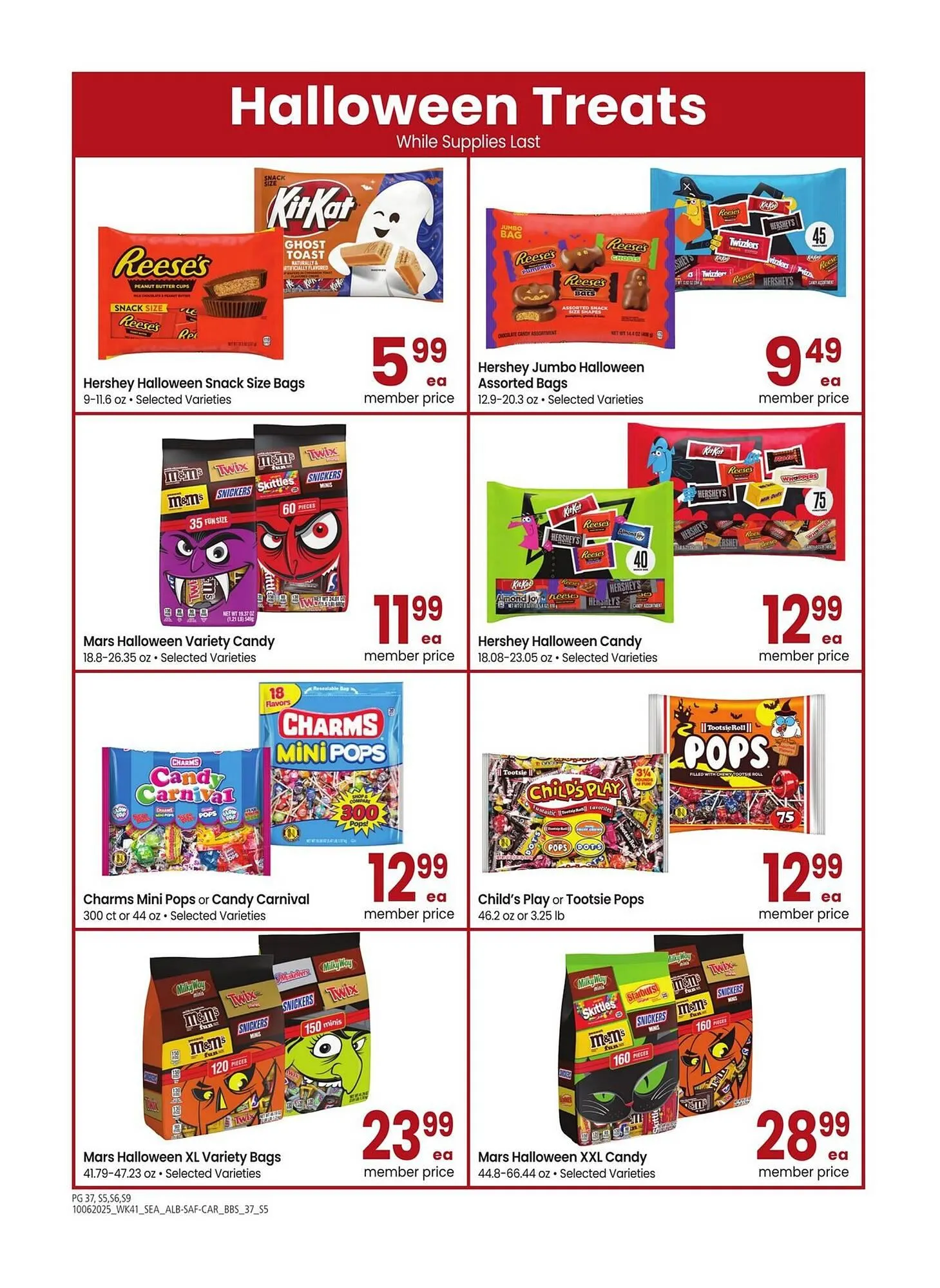 Weekly ad Carrs weekly ad from October 6 to November 2 2025 - Page 37